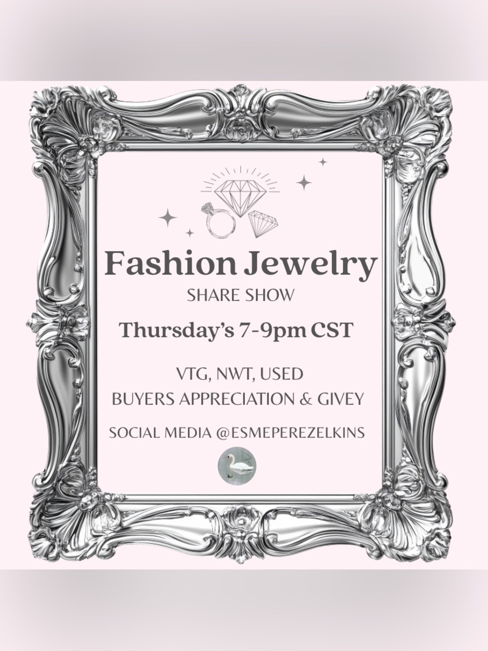 LIVE Jewelry Share Show Thursdays 7-9pm cst